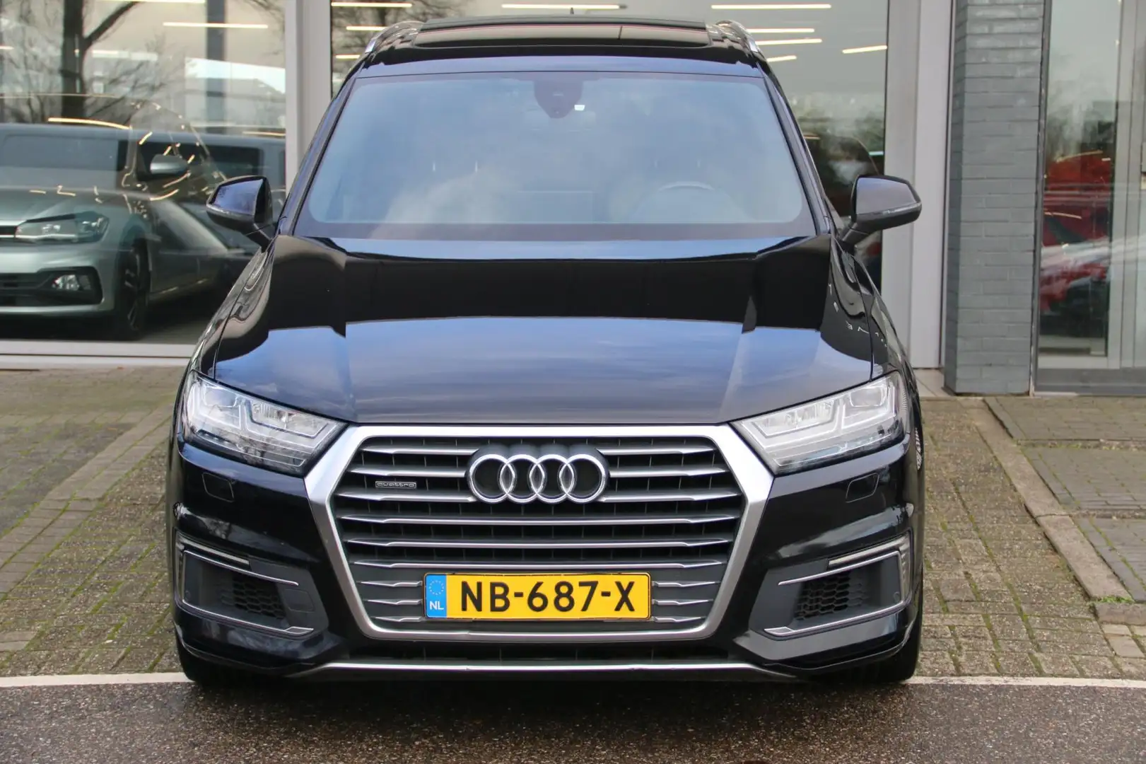 Audi Q7 3.0 TDI e-tron quattro Sport PANO-DAK NL-AUTO! Siyah - 2