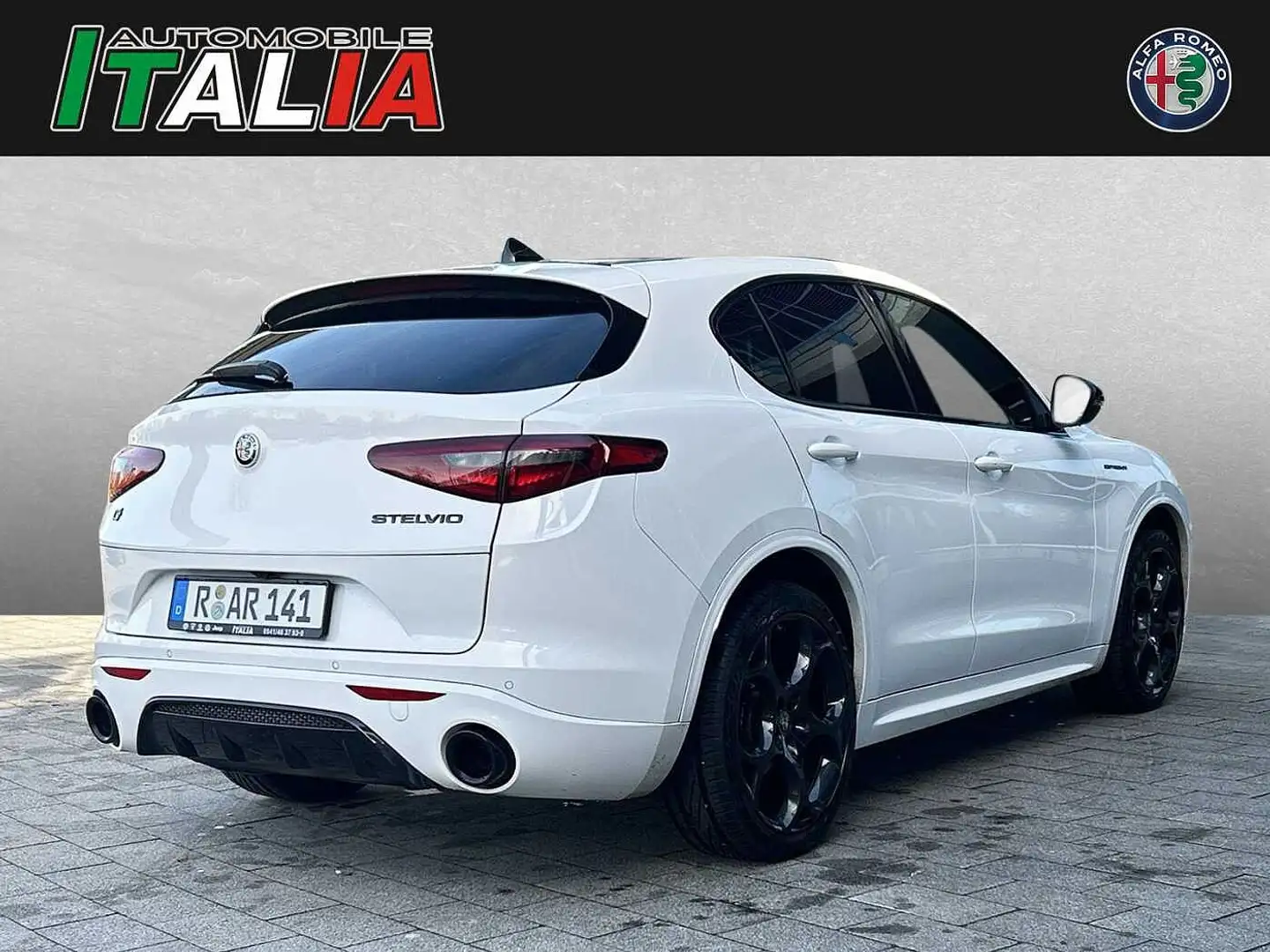 Alfa Romeo Stelvio Estrema 2.2 Diesel 16V AT8 Q4 Weiß - 2