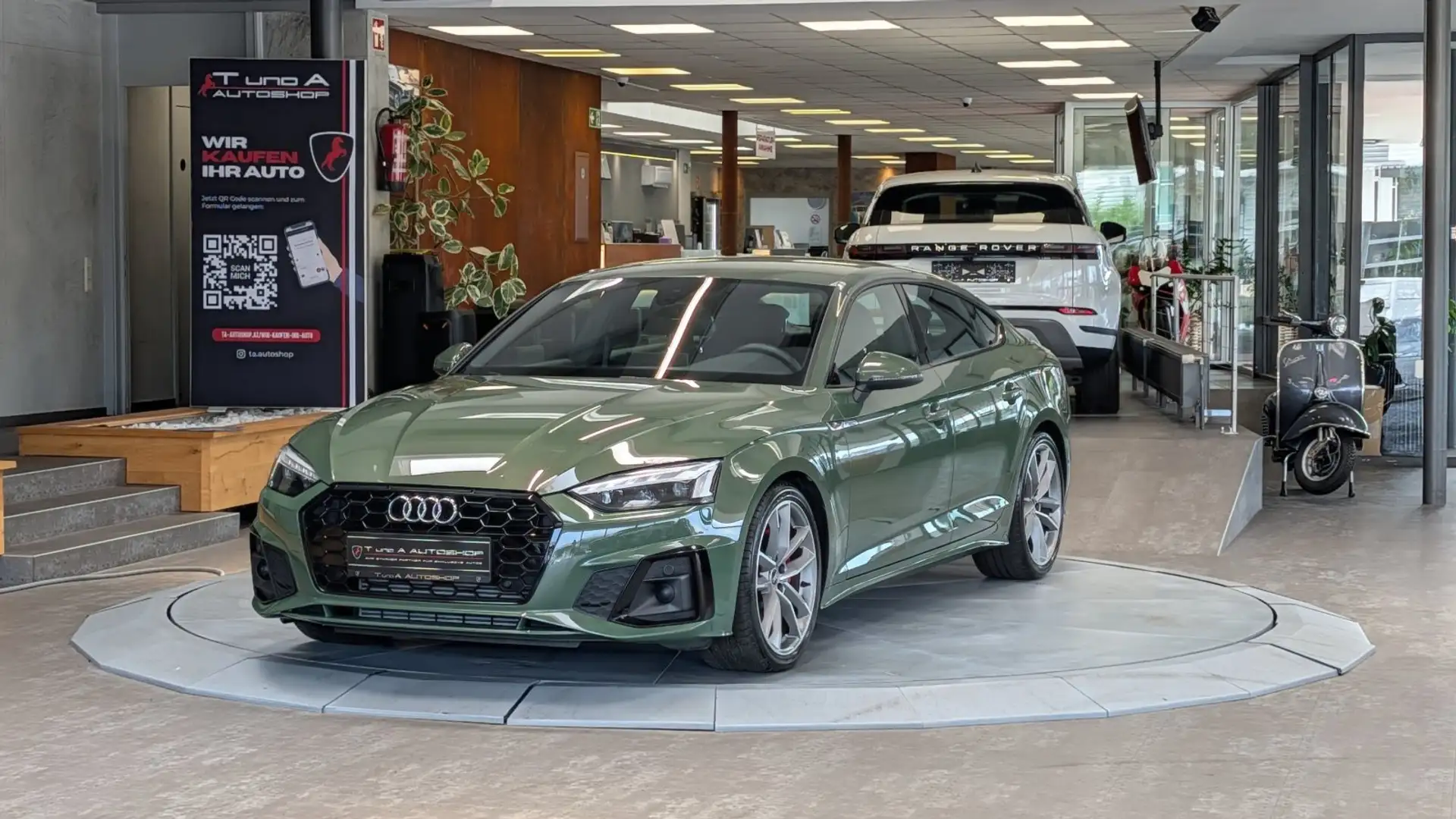 Audi A5 40 TFSI 2xS-Line S-Tronic *Kamera*Optik Paket*Virt Grün - 1