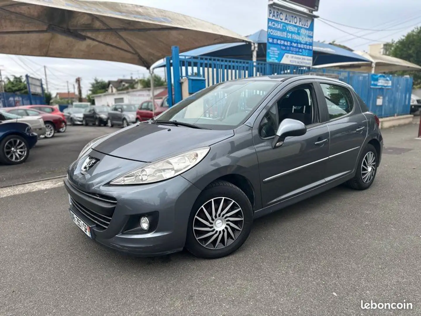 Peugeot 207 5 portes 120ch pack clim auto Gris - 1