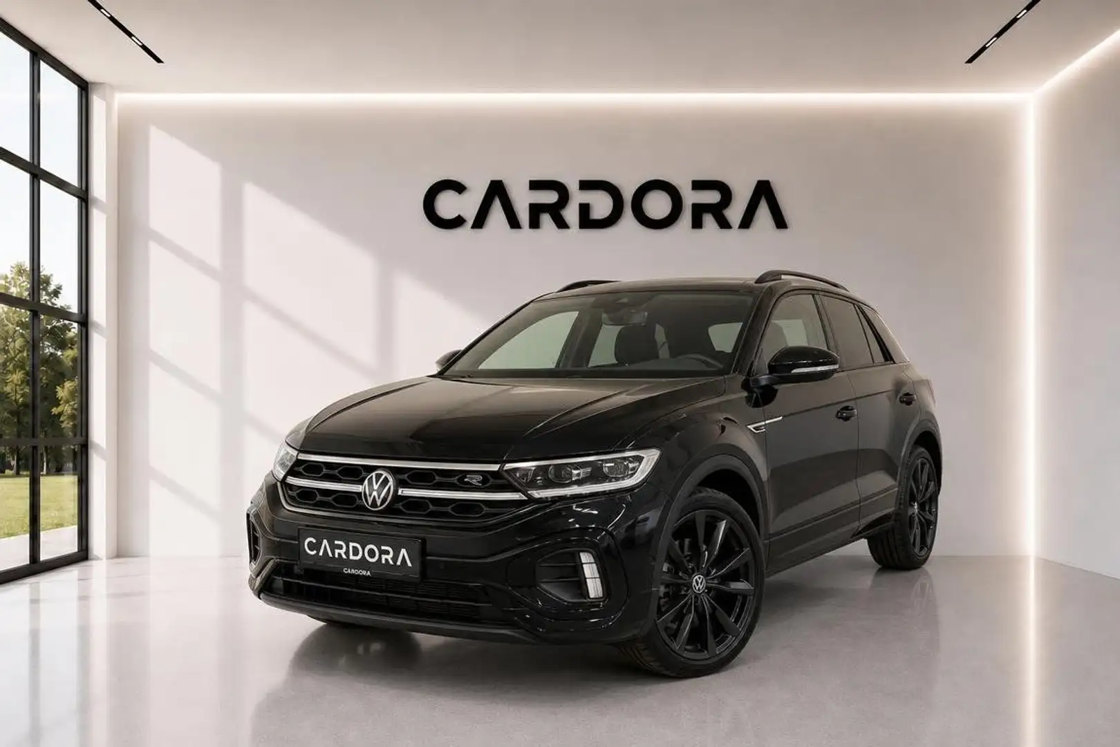 Volkswagen T-Roc 2.0 TDI R-Line All Black*Matrix*AHK*ACC*NAVI*SHZ* Schwarz - 1