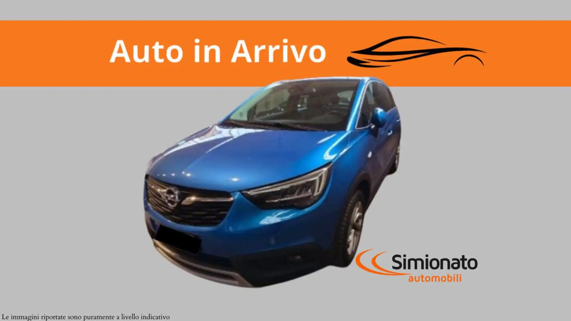 Opel Crossland X 1.5 ECOTEC D 120 CV Start&Stop aut. 2020 Blu/Azzurro - 1