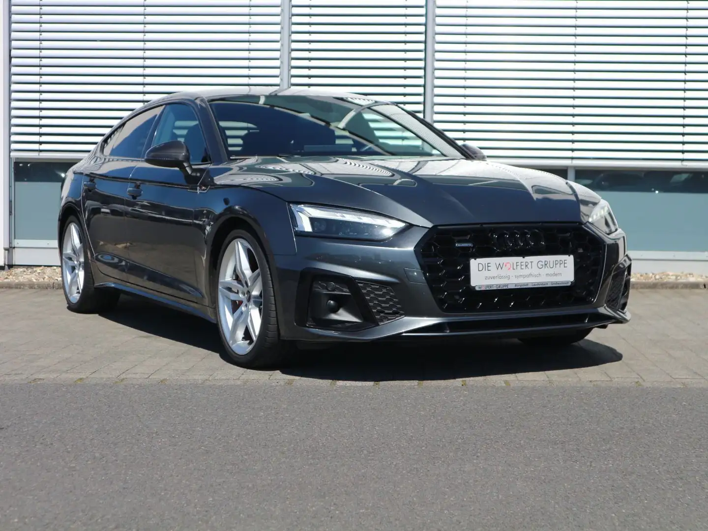 Audi A5 40 TDI quattro  MATRIX*B&O*CARPLAY* Grau - 2