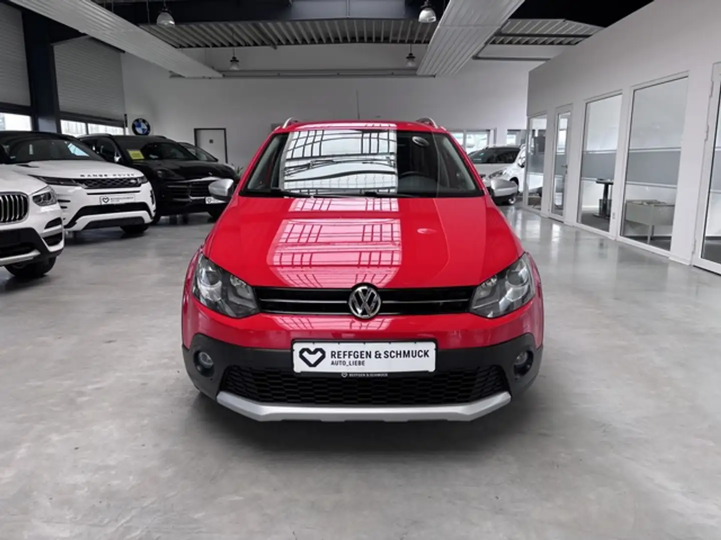 Volkswagen Polo Cross KLIMA+XENON+EINPARKHILFE+ALURÄDER+TÜV Rojo - 2