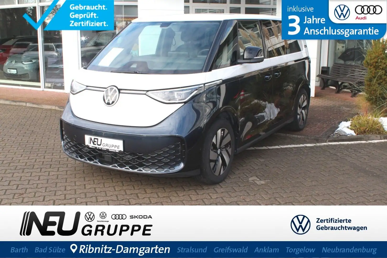 Volkswagen ID. Buzz Pro 82/77 kWh A-Garantie RFK A-View Mat Kék - 1