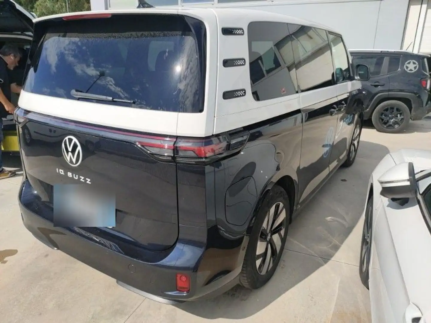 Volkswagen ID. Buzz Pro 82/77 kWh A-Garantie RFK A-View Mat Blau - 2
