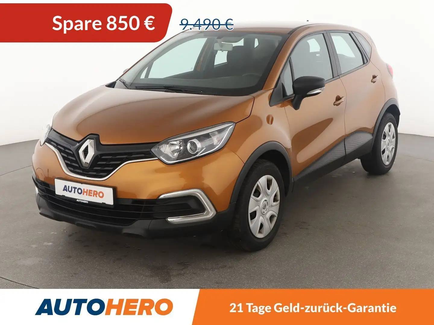 Renault Captur 0.9 Energy Life *START/STOP*TEMPO*KLIMA*AHK* Orange - 1