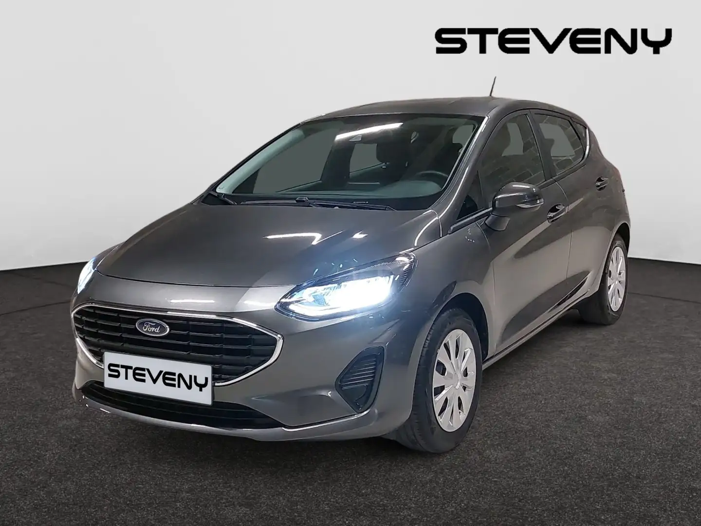 Ford Fiesta CONNECTED 1.0i EcoBoost 100CV*DEMO*CLIM*FAIBLE KMS Gris - 1