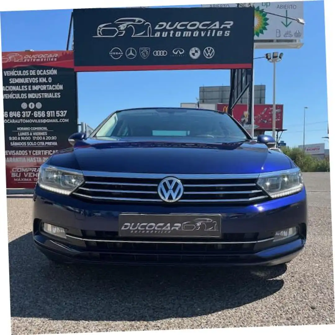 Volkswagen Passat 2.0TDI EVO Business 110kW Azul - 1
