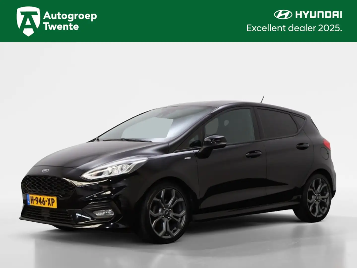 Ford Fiesta 1.0 EcoB. Titanium | Winter-pack | Navigatie | Noir - 1