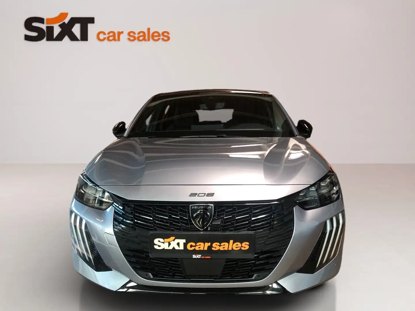 Peugeot 208 1.2 MildHybrid  136 GT|ACC|PDC+360°|LED|NAV Silber - 2