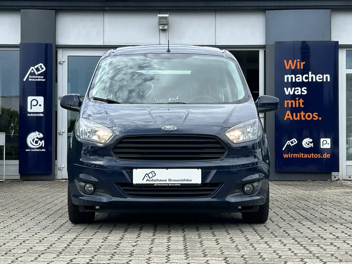 Ford Tourneo Courier Trend 1.0 EcoBoost*AHK*Klima* Azul - 1
