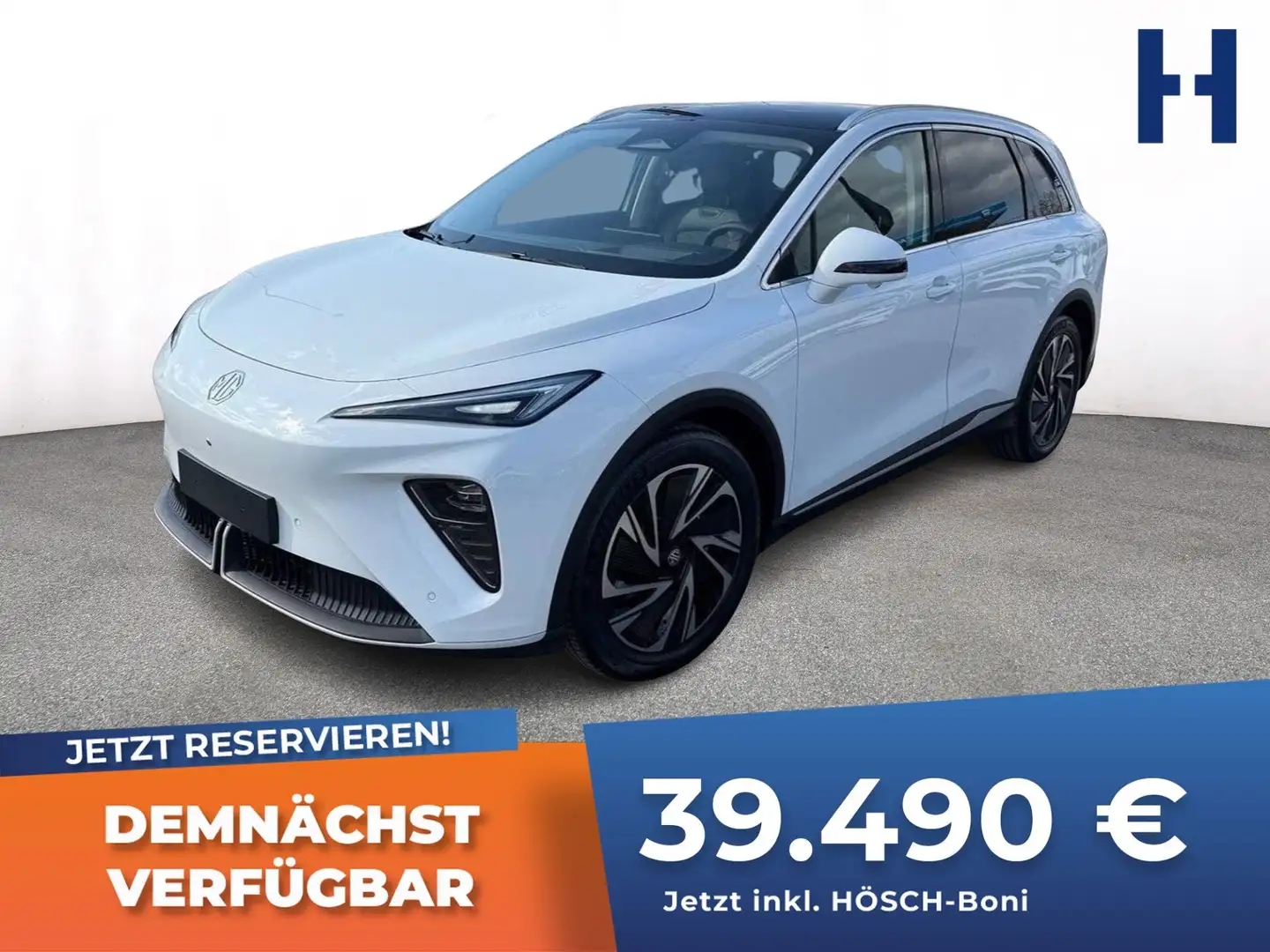 MG MGS6 EV Luxury LR AWD 20" HEAD-UP PANO 360° AKTION ++ Schwarz - 1
