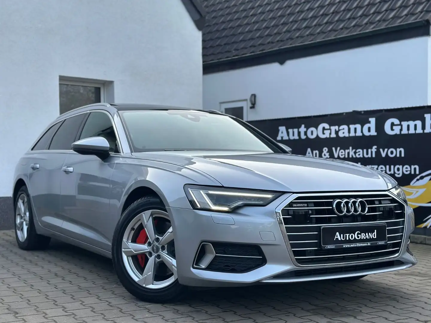 Audi A6 3.0 TDI quattro sport*MTRIX*Pano*Leder*AHK* Argent - 2