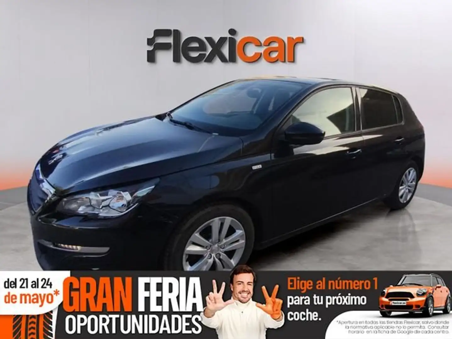 Peugeot 308 5p Style BlueHDi 130 S&S 6 Vel. MAN Negro - 1