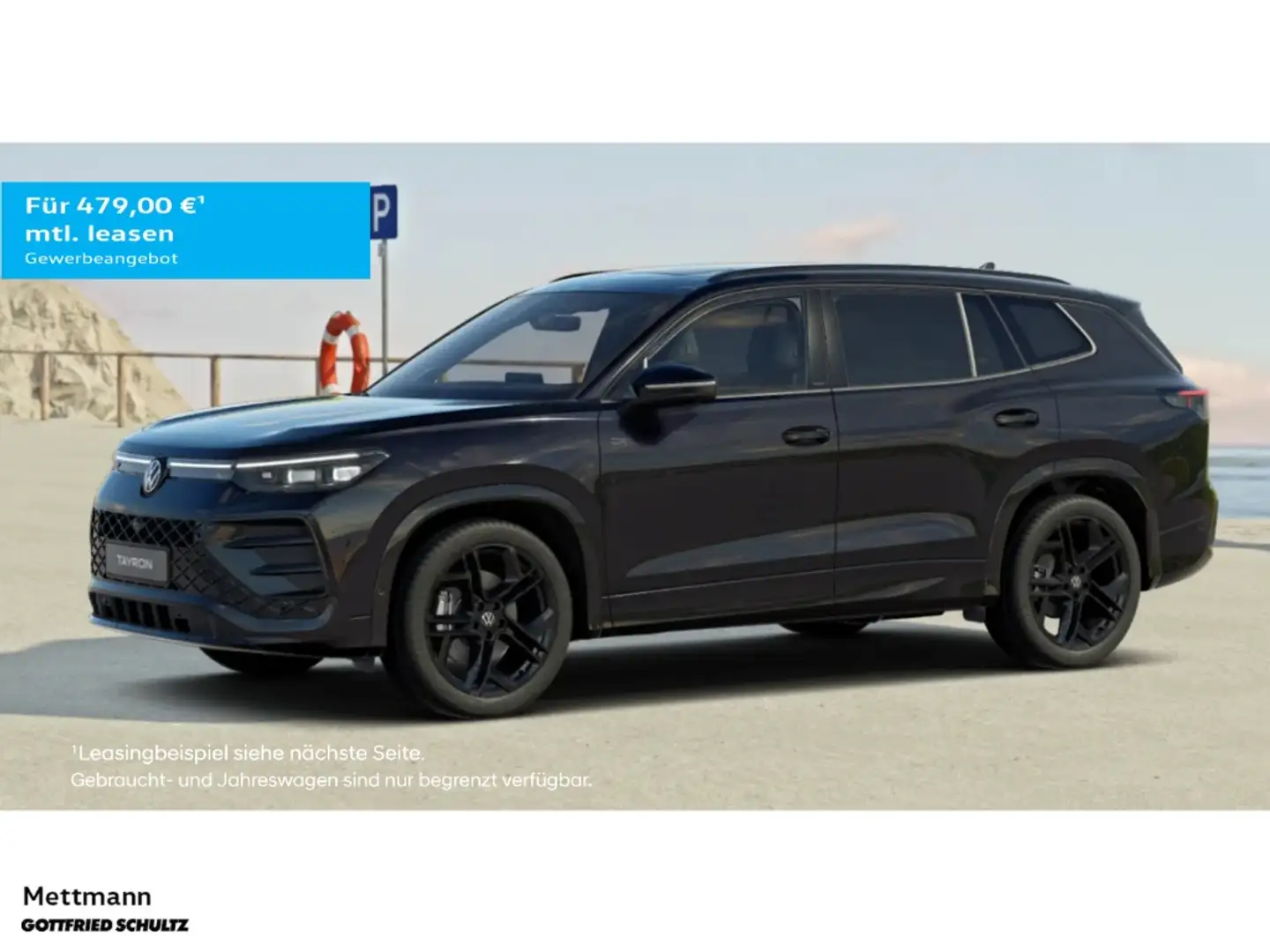 Volkswagen Tayron R-Line 2.0 TDI DSG 4X4 MATRIX HUD H&K PANO STH LED Noir - 1