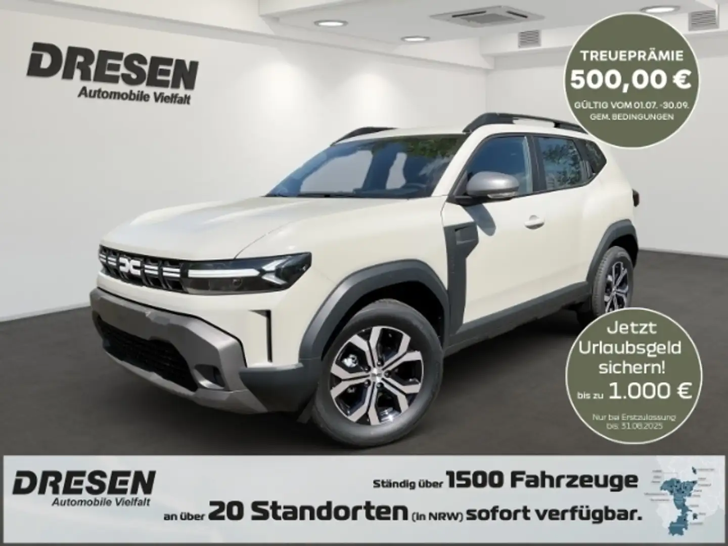 Dacia Duster TCe 130 1.2 Mild-Hybrid Expression LENK- u. SITZHE Beżowy - 1