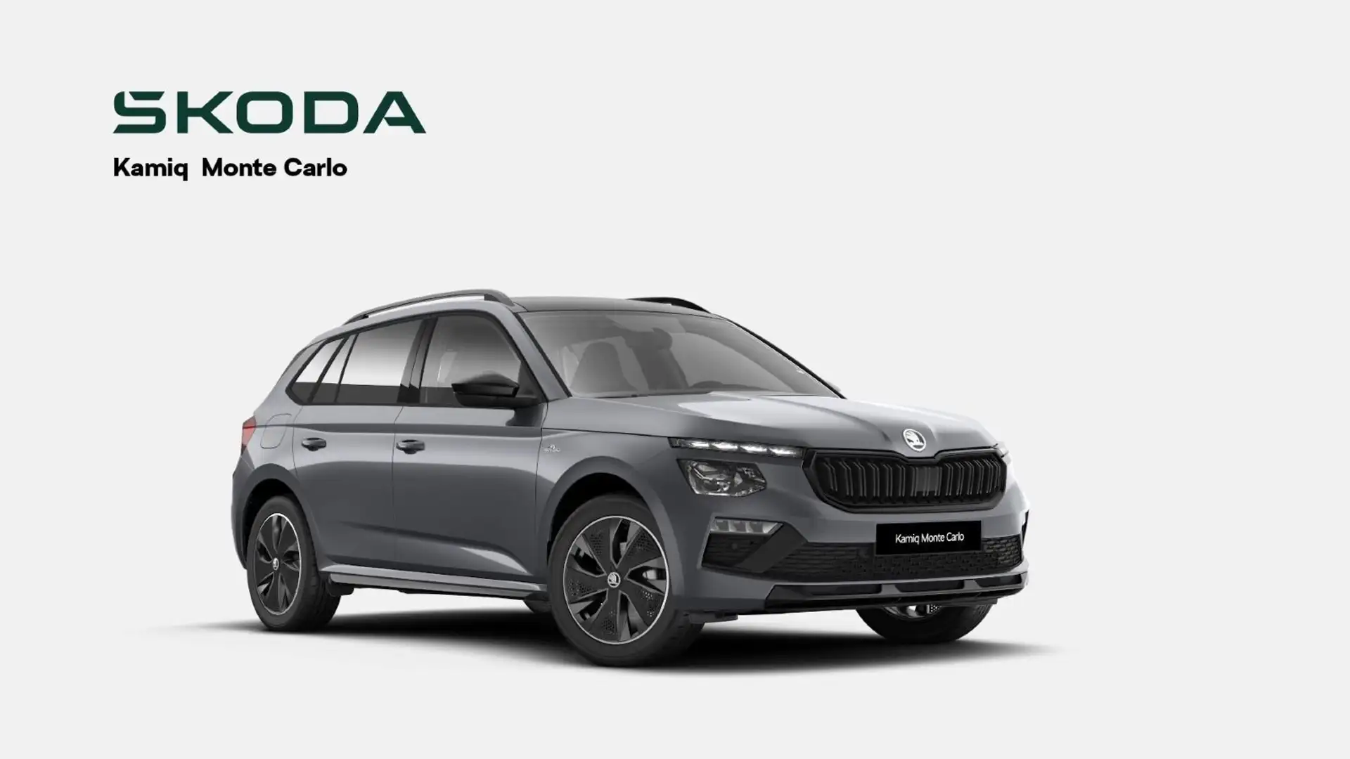 Skoda Kamiq Monte Carlo*1,0TSI*DSG*NAVI*MATRIX*PANODAC Gris - 2