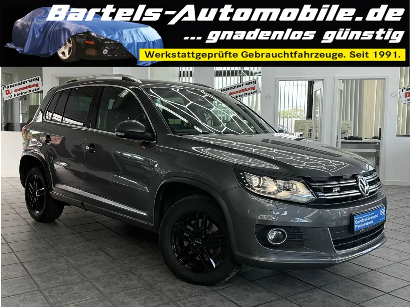 Volkswagen Tiguan 2.0 TDI 4Motion R-Line, DSG, Kamera, AHK Grau - 1