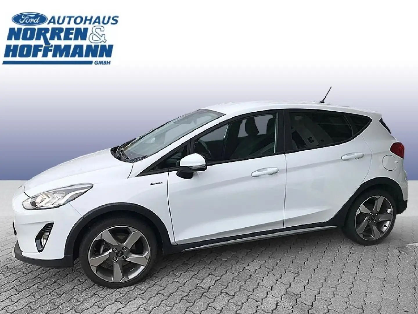 Ford Fiesta Active Blanc - 2