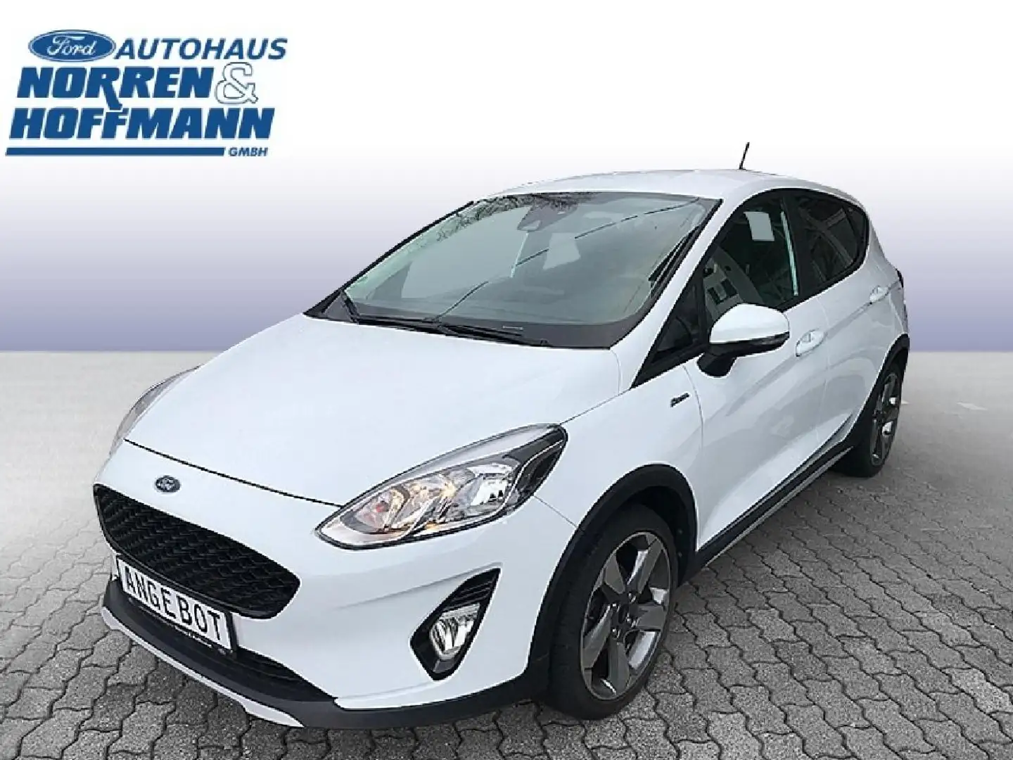 Ford Fiesta Active Blanc - 1