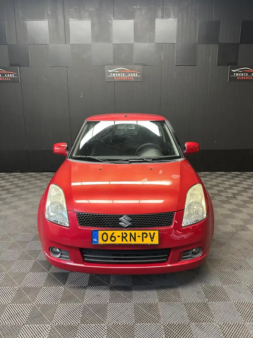 Suzuki Swift 1.5 Exclusive | Airco | Nieuwe APK | Rood - 2