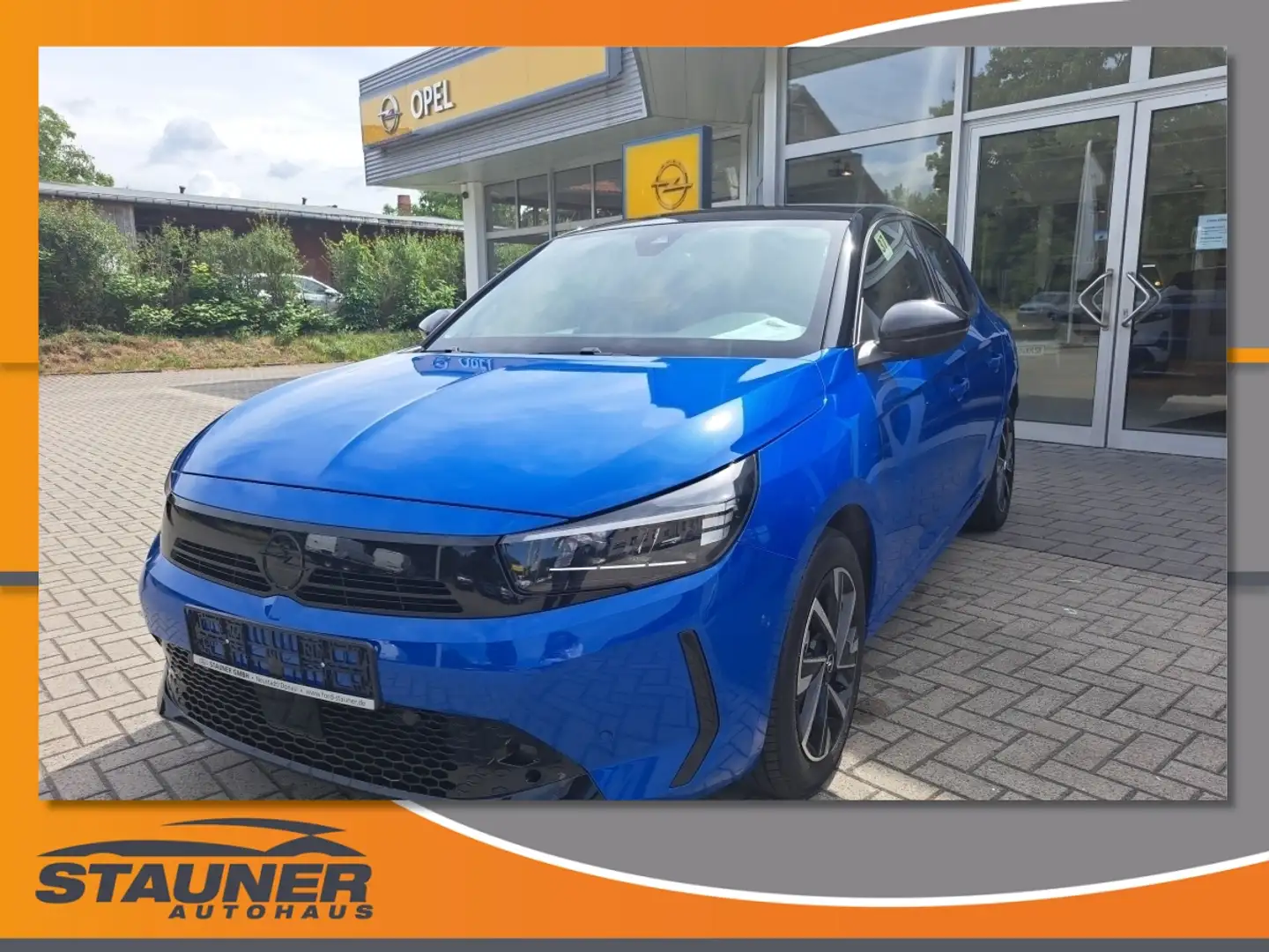 Opel Corsa F 1.2 Turbo GS LED Navi Klima Kamera Blau - 1