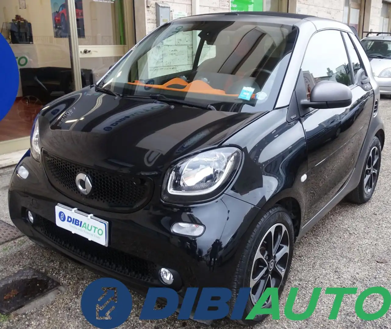 smart forTwo 70 1.0 twinamic cabrio Passion Noir - 1