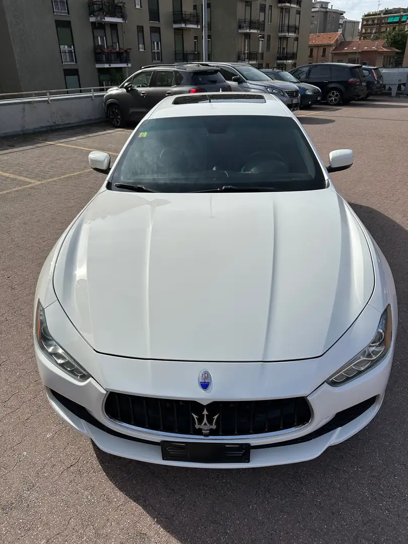 Maserati Ghibli Ghibli 3.0 V6 bt S 410cv auto my16 E6 Bianco - 2