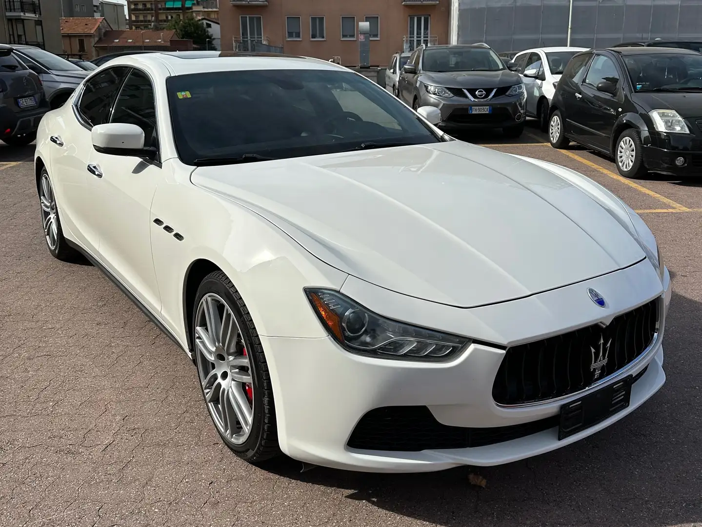 Maserati Ghibli Ghibli 3.0 V6 bt S 410cv auto my16 E6 Bianco - 1