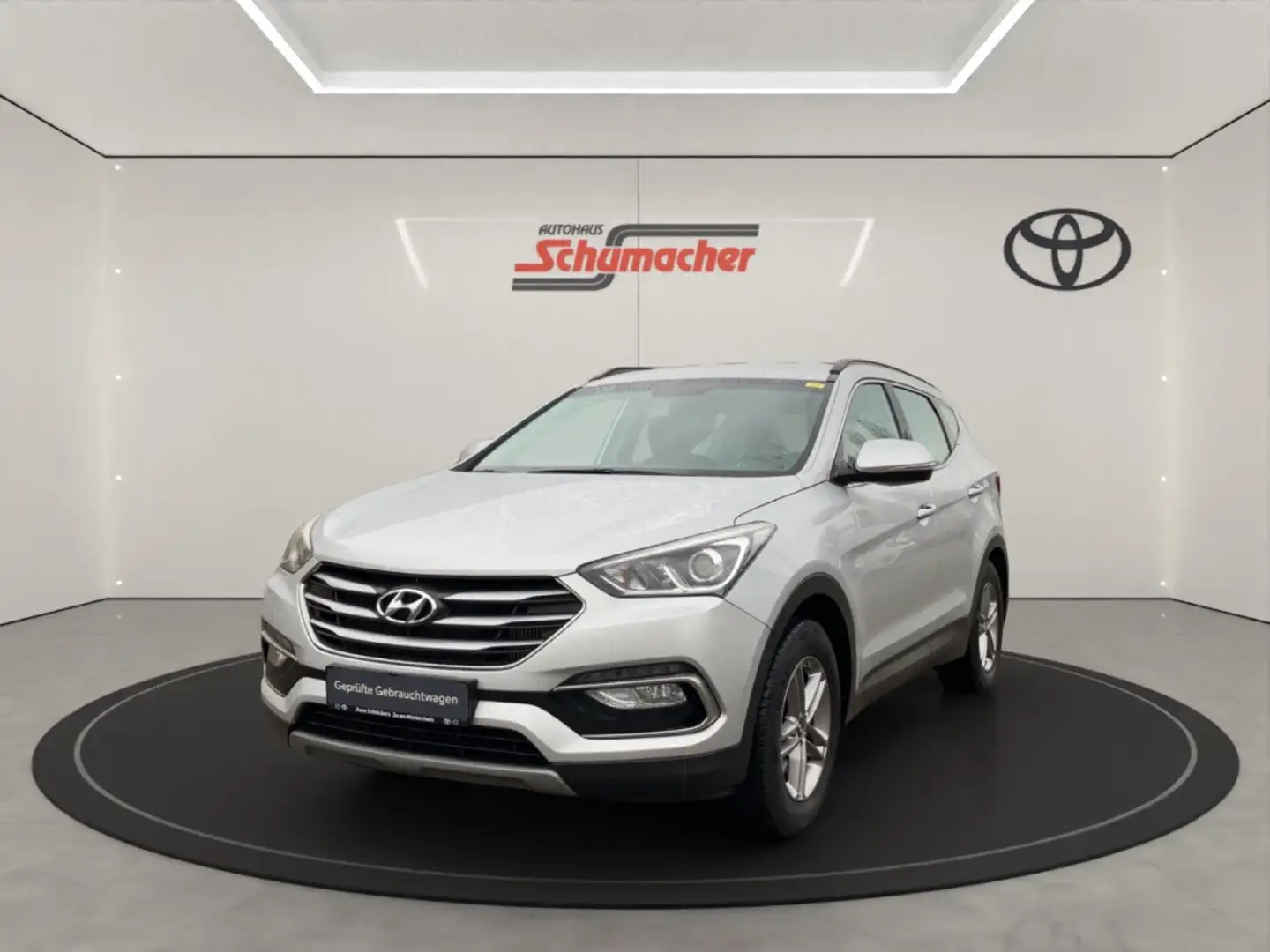 Hyundai SANTA FE 2.0 CRDi DPF FAMILY+KAMERA+7-SITZER!!! Stříbrná - 1