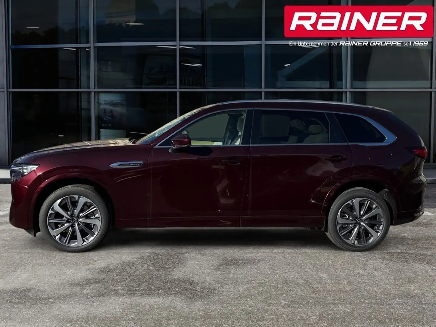 Mazda CX-80 2.5L e-SKYACTIV PHEV AWD Takumi Plus Aut. Rouge - 2