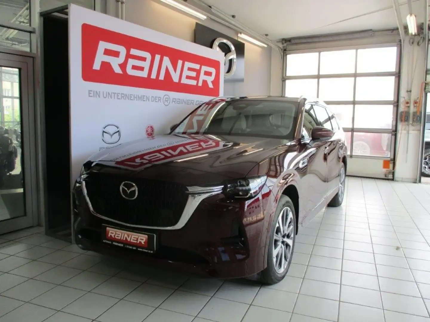 Mazda CX-80 2.5L e-SKYACTIV PHEV AWD Takumi Plus Aut. Rot - 2