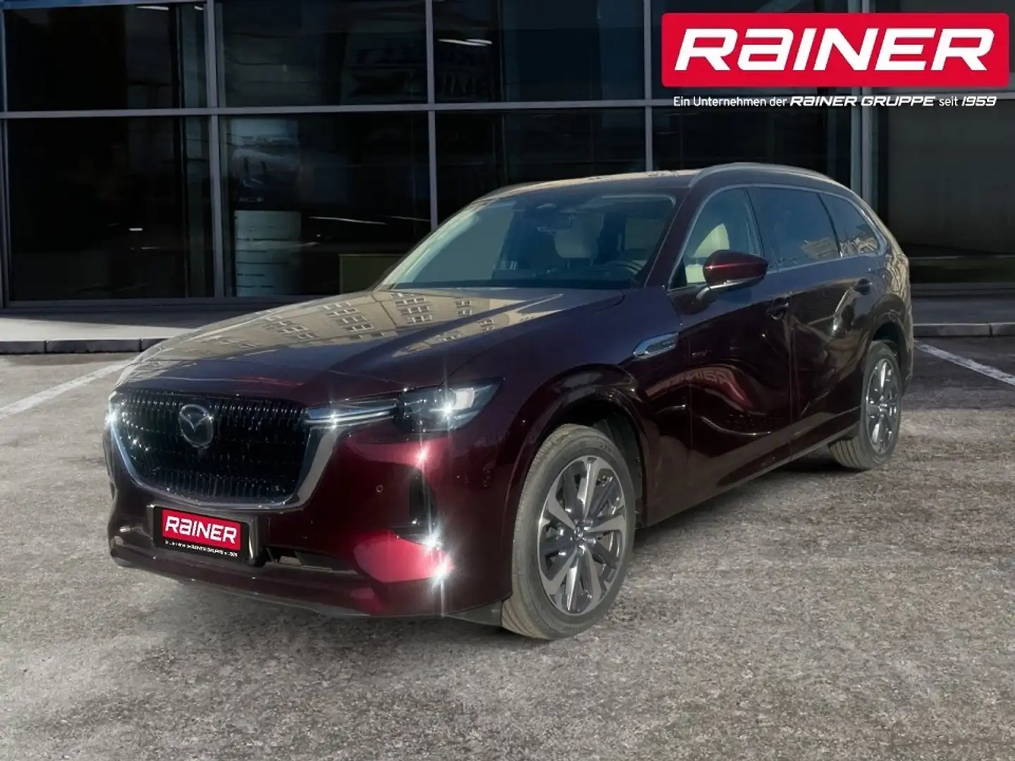 Mazda CX-80 2.5L e-SKYACTIV PHEV AWD Takumi Plus Aut. Rouge - 1