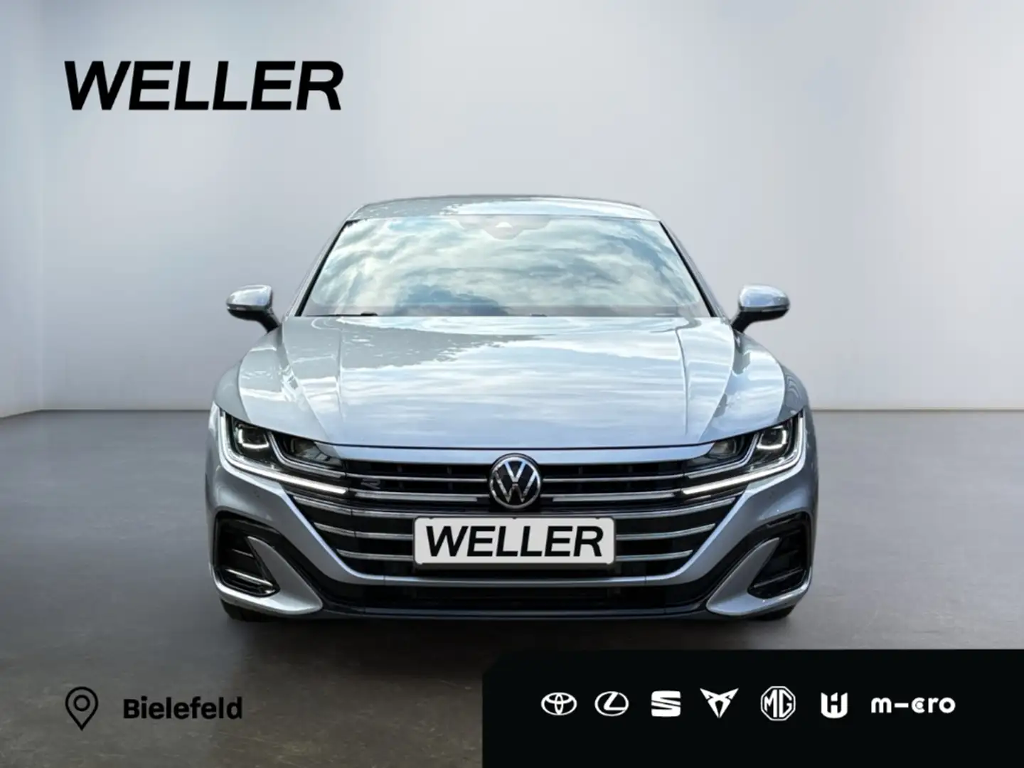 Volkswagen Arteon Shooting Brake 2.0 TDI SCR DSG R-Line*AHK* Silber - 2
