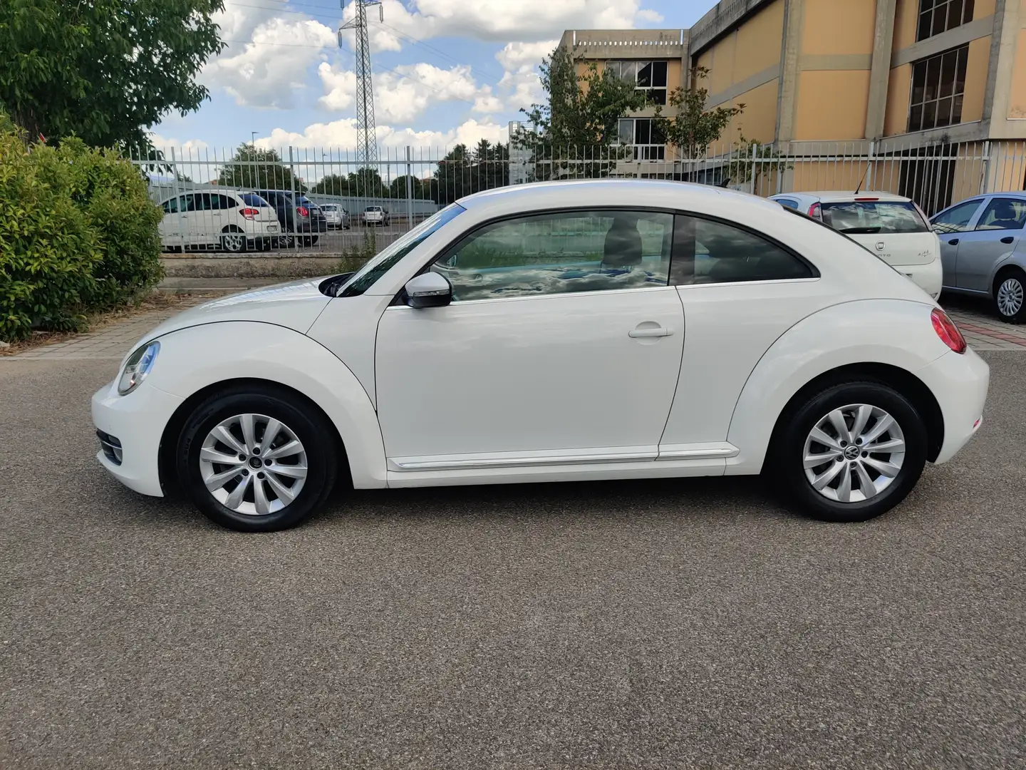 Volkswagen Maggiolino Maggiolino 1.6 tdi Design 105cv Blanc - 2