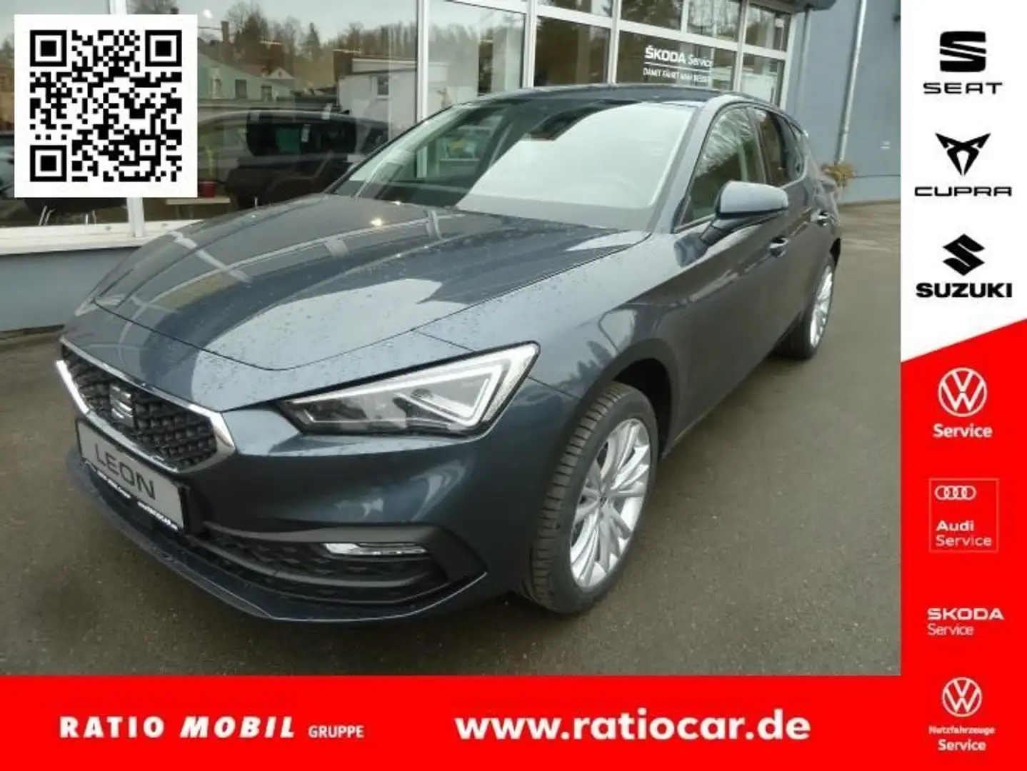 SEAT Leon LEON STYLE EDITION 1.5 ETSI DSG AHZV MATRIX-LED Grau - 1