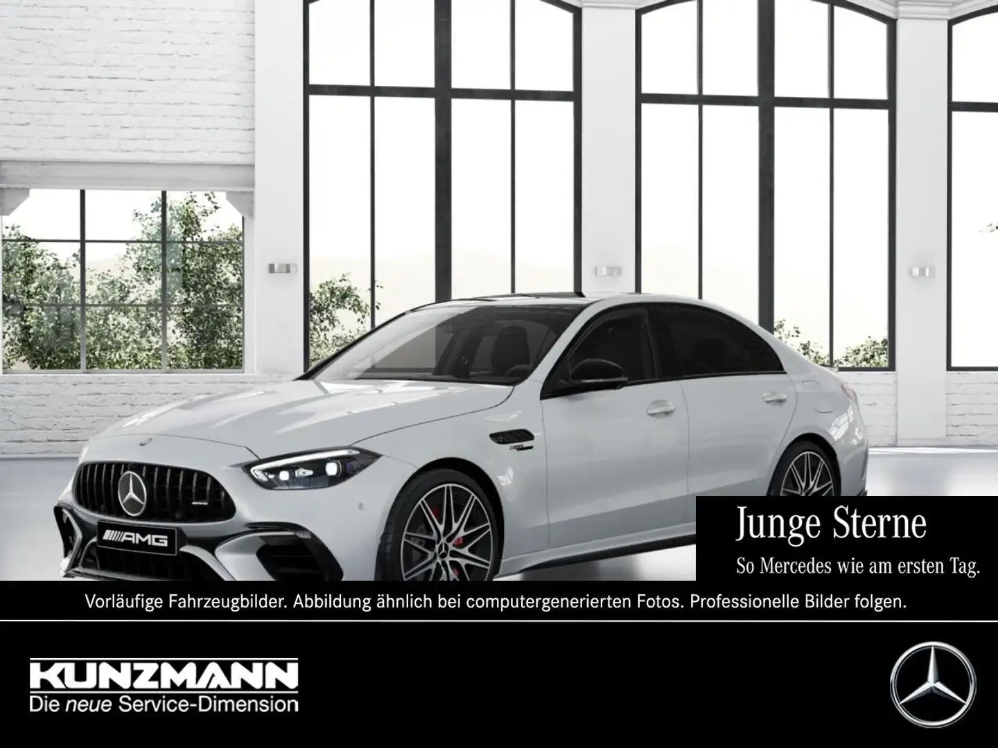 Mercedes-Benz C 63 AMG S E PERFORMANCE Night Panorama Distronic Weiß - 1
