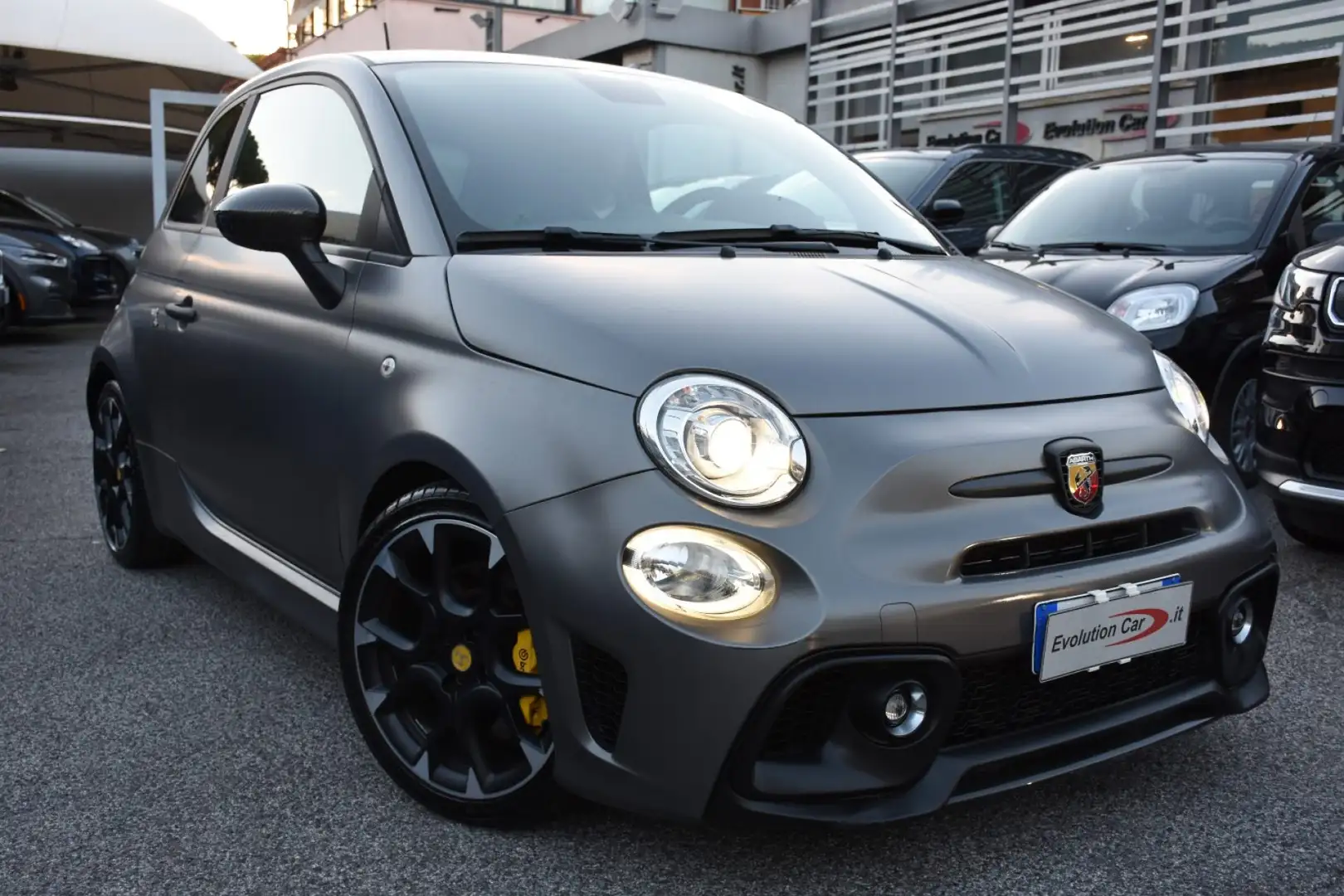 Abarth 595 1.4 Turbo T-Jet 180 CV Competizione MTA *CARBONIO* Grigio - 2