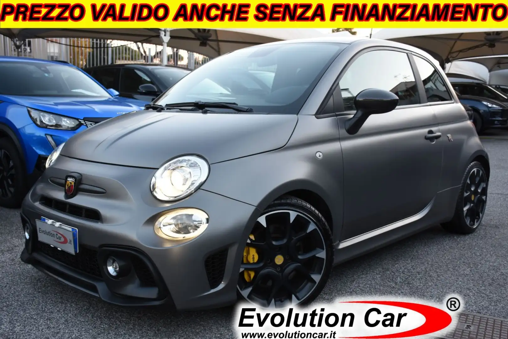 Abarth 595 1.4 Turbo T-Jet 180 CV Competizione MTA *CARBONIO* Grigio - 1