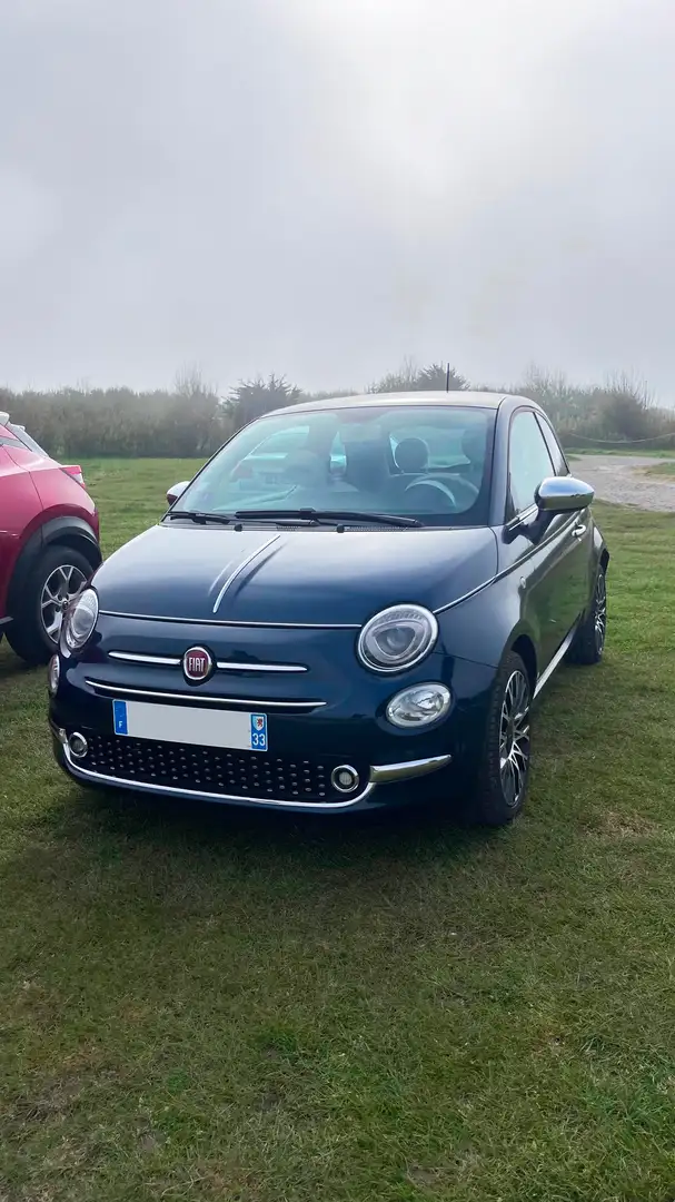 Fiat 500 500 0.9 85 CH TWINAIR S/S COLLEZIONE (KIT GRUAU) Bleu - 1