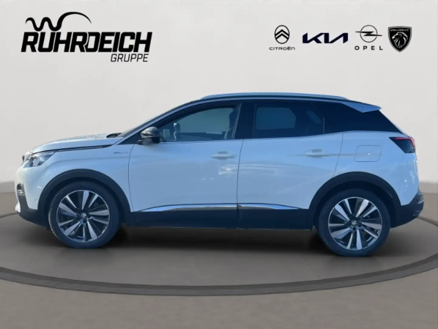 Peugeot 3008 Hybrid4 300 GT 1.6 Plug-In ALLWETTER NAVI PDC KAME Blanc - 2