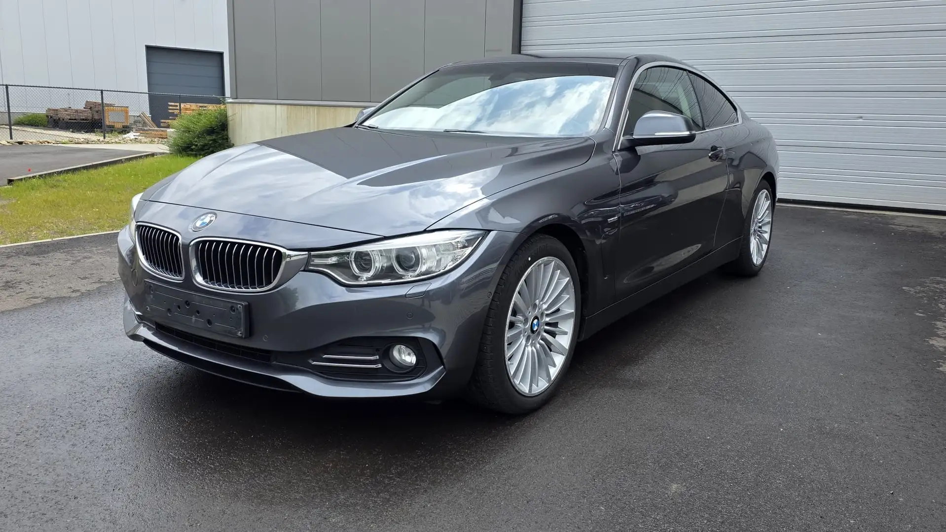 BMW 420 Coupé dAS Gris - 1