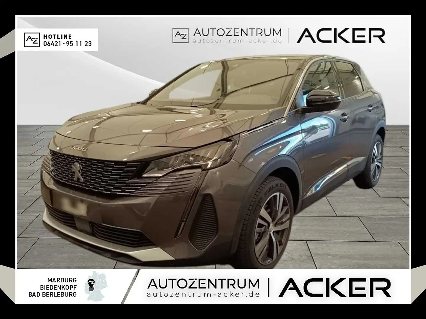 Peugeot 3008 1.2 Hybrid145 Allure Pack AT6 LED/RFK -46%* Grijs - 1