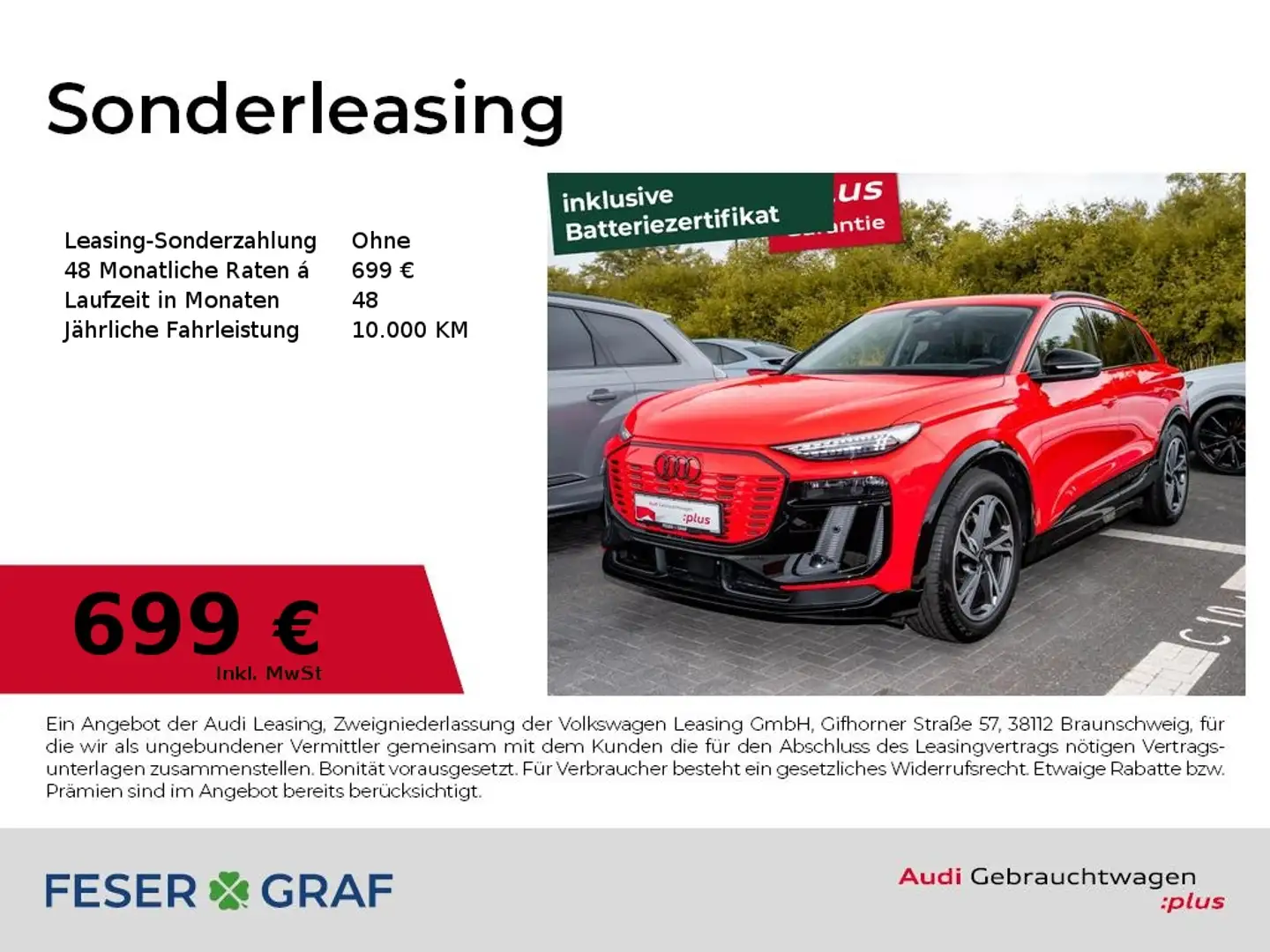 Audi Q6 performance S line /Matrix/Leder/Pano/B&O/AHK crvena - 1
