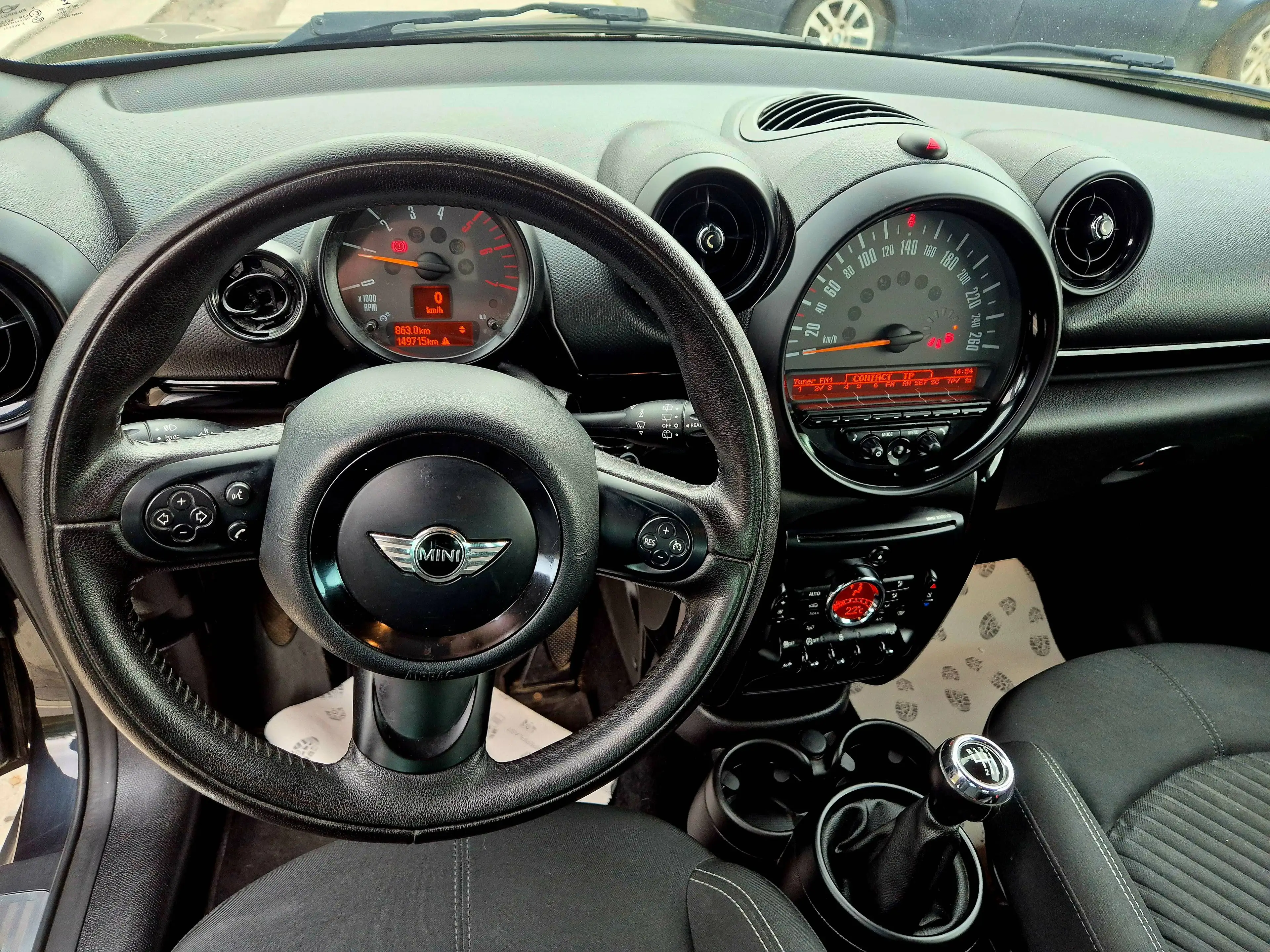 MINI Cooper D Countryman Mini Countryman 1.6 D "Prêt à immatriculer" GPS, Xénon, Airco — photo 9