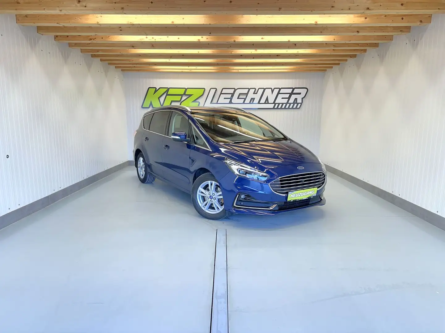 Ford S-Max 2.0 EcoBl. Aut. "Titanium" AHK*R-KAM*NAVI*SITZH*L Blau - 1