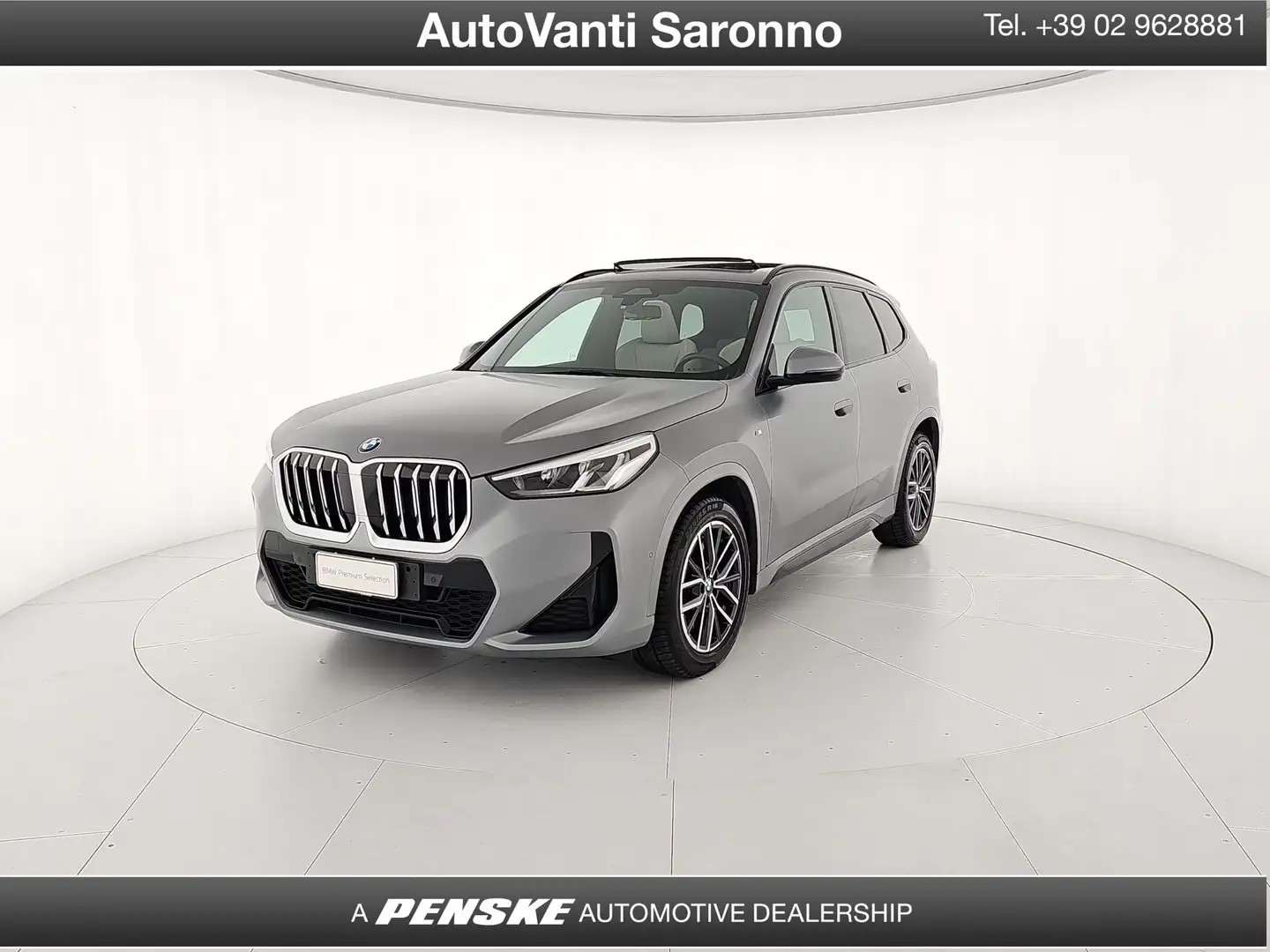 BMW X1 xDrive 23d Msport Gris - 1
