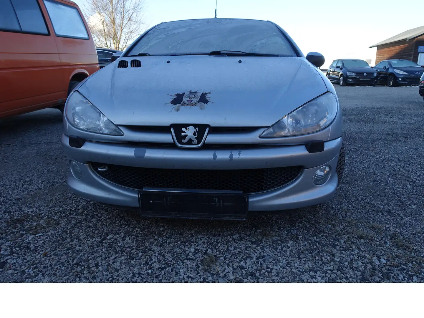 Peugeot 206 CC Platinum Klima Navi Leder Sitzh. Alu WR Silber - 2