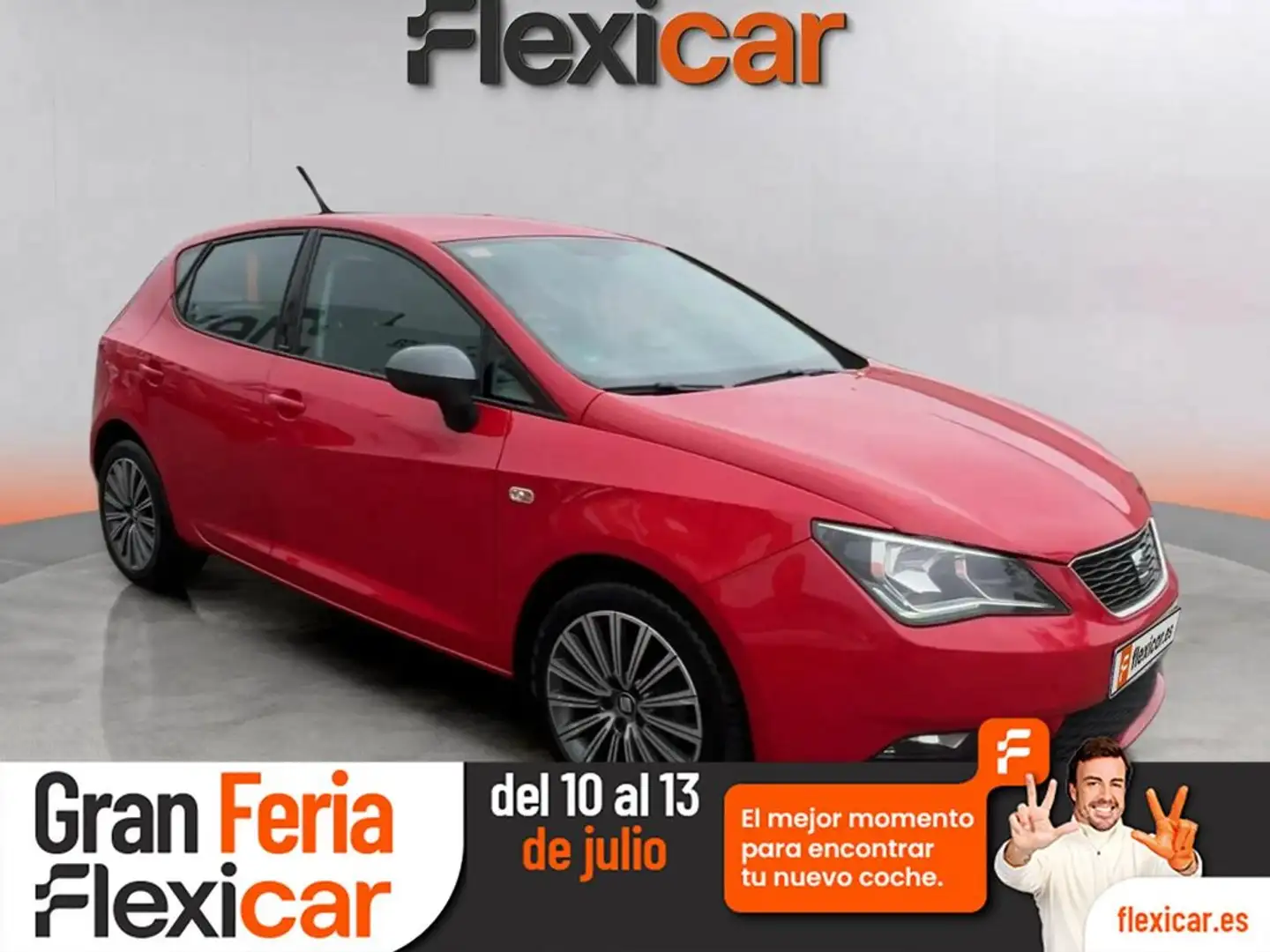 SEAT Ibiza 1.4 TDI 66kW (90CV) Style Connect Rojo - 1